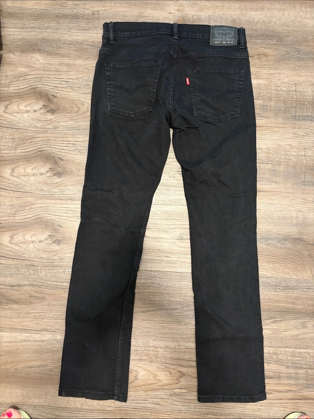 Levi's 511 MensSlim Fit Jeans in Black Wash 29/29 or Teens size 18